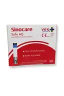 Sinocare Safe AQ Kan Şeker Ölçüm Çubuğu 50*2